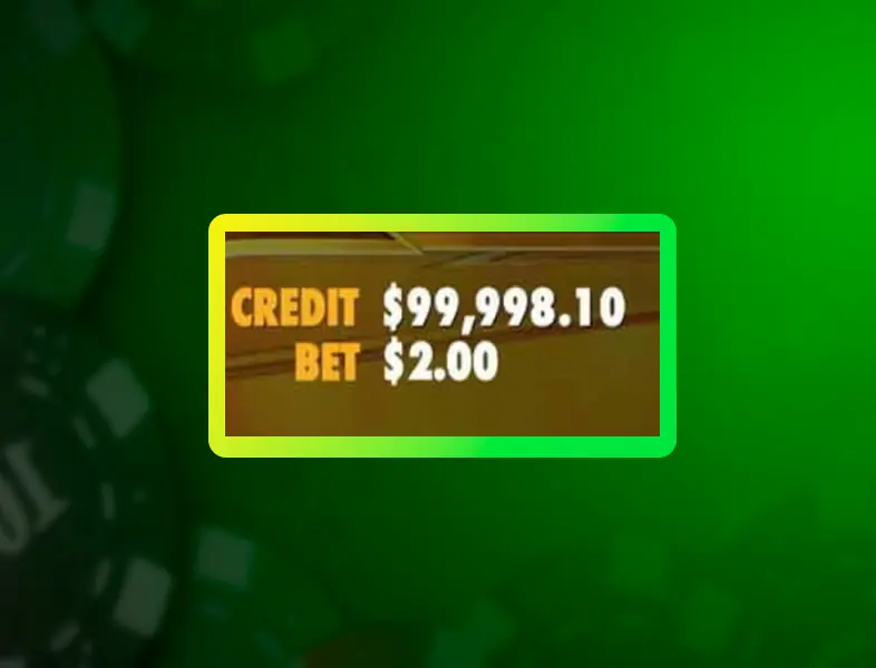 Selecting the amount to play