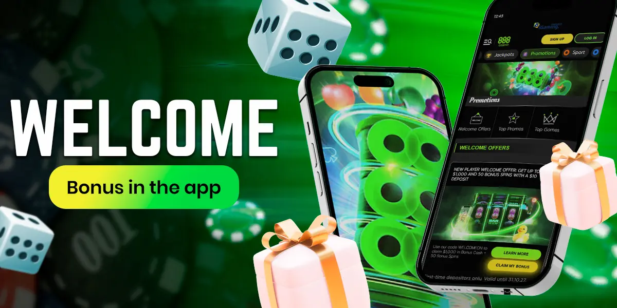 Bonuses for players in the mobile app.