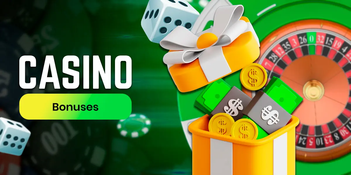 Bonuses in the Live Casino section.