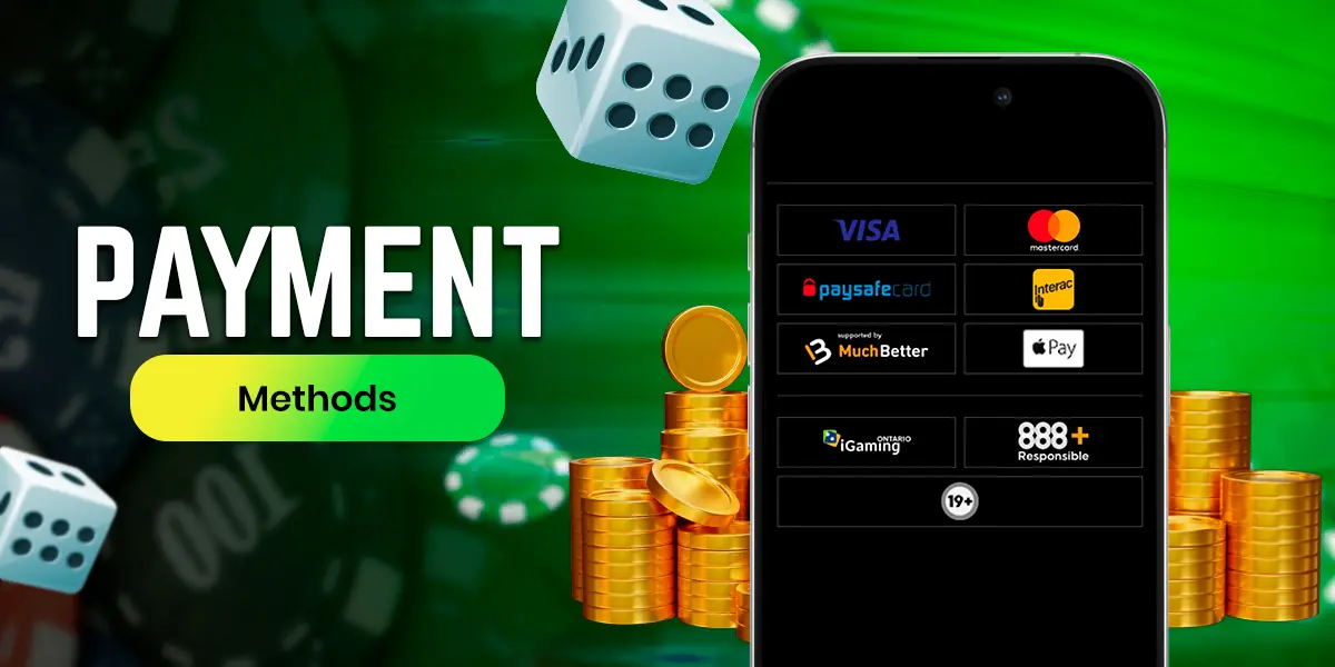 Online payment in the app.