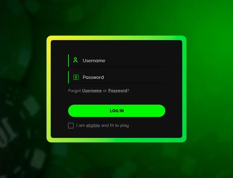 Account login details.